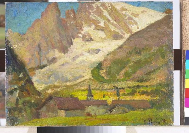  137-Monte Bianco da Entrève-Sistema Museale Montichiari Musei. Civica Pinacoteca Antonio e Laura Pasinetti 